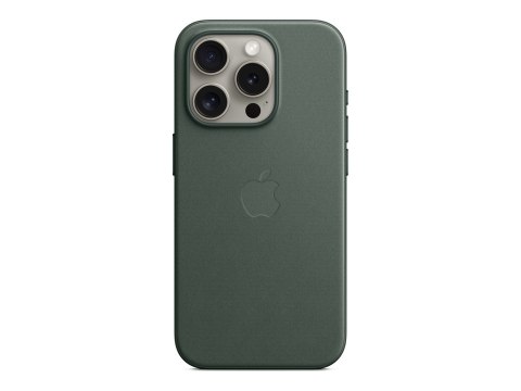 Apple iPhone 15 Pro FineWoven Case with MagSafe - Evergreen | Apple | iPhone 15 Pro FineWoven Case with MagSafe | Case with MagS Apple iPhone 15 Pro FineWoven Case with MagSafe - Evergreen | Apple | iPhone 15 Pro FineWoven Case with MagSafe | Case with MagS