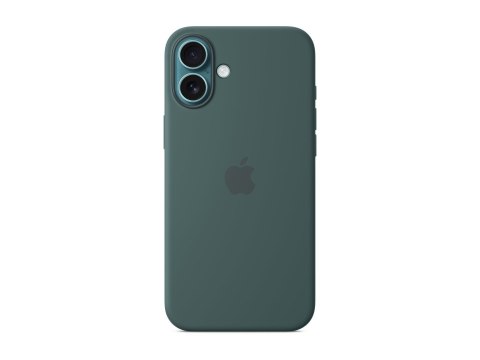Apple iPhone 16 Plus Silicone Case with MagSafe - Lake Green | Apple Apple iPhone 16 Plus Silicone Case with MagSafe - Lake Green | Apple