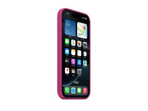 Apple iPhone 16 Pro Silicone Case with MagSafe - Fuchsia | Apple Apple iPhone 16 Pro Silicone Case with MagSafe - Fuchsia | Apple