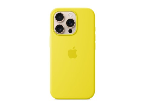 Apple iPhone 16 Pro Silicone Case with MagSafe - Star Fruit | Apple Apple iPhone 16 Pro Silicone Case with MagSafe - Star Fruit | Apple