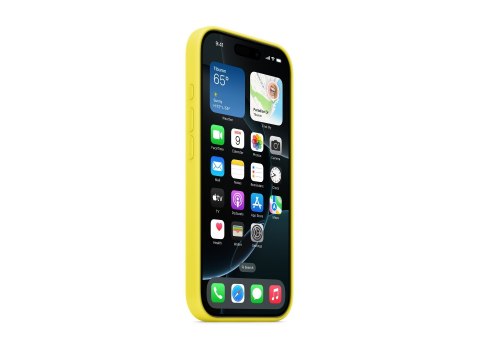 Apple iPhone 16 Pro Silicone Case with MagSafe - Star Fruit | Apple Apple iPhone 16 Pro Silicone Case with MagSafe - Star Fruit | Apple