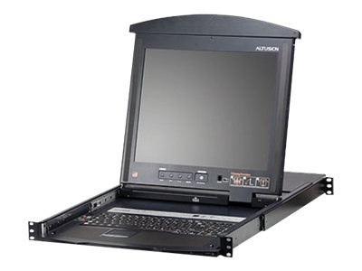 Aten KL1508AN-AXA-AG 8-portowy przełącznik KVM LCD 19" Cat 5 Dual Rail z portem Daisy-Chain | Aten Aten KL1508AN-AXA-AG 8-portowy przełącznik KVM LCD 19" Cat 5 Dual Rail z portem Daisy-Chain | Aten