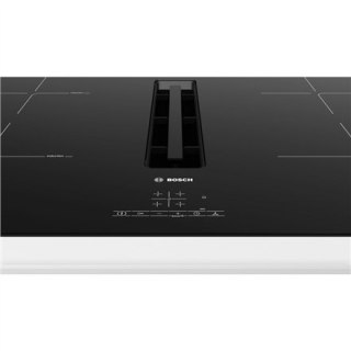Bosch | PIE811B15E | Induction hob with built-in hood | Number of burners/cooking zones 4 | Touch | Timer | Black | Display