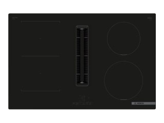Bosch PVS811B16E Induction Hob with integrated ventilation system, Number of burners/cooking zones 4, without frame, Width 80 cm