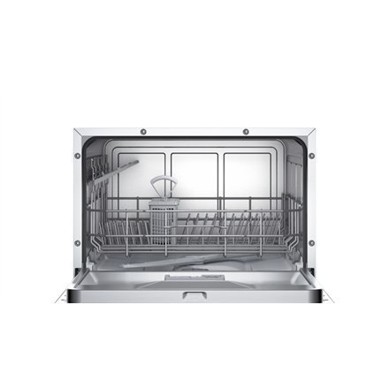 Bosch Serie | 2 | Freestanding | Dishwasher Tabletop | SKS50E42EU | Width 55.1 cm | Height 45 cm | Class F | Eco Programme Rated Bosch Serie | 2 | Freestanding | Dishwasher Tabletop | SKS50E42EU | Width 55.1 cm | Height 45 cm | Class F | Eco Programme Rated