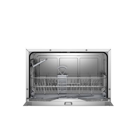 Bosch Serie | 4 ActiveWater Smart | Freestanding | Dishwasher Tabletop | SKS62E32EU | Width 55.1 cm | Height 45 cm | Class F | E Bosch Serie | 4 ActiveWater Smart | Freestanding | Dishwasher Tabletop | SKS62E32EU | Width 55.1 cm | Height 45 cm | Class F | E