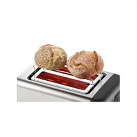 Bosch | TAT3P420 | DesignLine Toaster | Power 970 W | Number of slots 2 | Housing material Stainless steel | Stainless steel/Bl Bosch | TAT3P420 | DesignLine Toaster | Power 970 W | Number of slots 2 | Housing material Stainless steel | Stainless steel/Bl