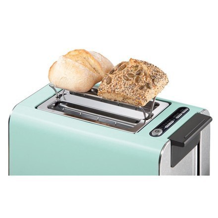 Bosch | TAT8612 | Styline Toaster | Power 860 W | Number of slots 2 | Housing material Stainless Steel | Green Bosch | TAT8612 | Styline Toaster | Power 860 W | Number of slots 2 | Housing material Stainless Steel | Green