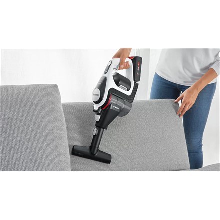 Bosch | Vacuum cleaner | BBS8214 Unlimited Gen2 | Handstick 2in1 | Handstick 2in1 | 18 V | Operating time (max) 65 min | White Bosch | Vacuum cleaner | BBS8214 Unlimited Gen2 | Handstick 2in1 | Handstick 2in1 | 18 V | Operating time (max) 65 min | White