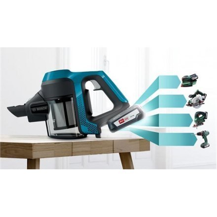 Bosch | Vacuum cleaner Unlimited | BBS611LAG | Handstick 2in1 | Handstick | 18 V | Operating time (max) 30 min | Blue Bosch | Vacuum cleaner Unlimited | BBS611LAG | Handstick 2in1 | Handstick | 18 V | Operating time (max) 30 min | Blue