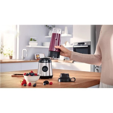 Bosch | VitaPower Blender | MMB2111M | Tabletop | 450 W | Jar material Tritan | Jar capacity 0.6 L | Ice crushing | Silver/Sainl Bosch | VitaPower Blender | MMB2111M | Tabletop | 450 W | Jar material Tritan | Jar capacity 0.6 L | Ice crushing | Silver/Sainl