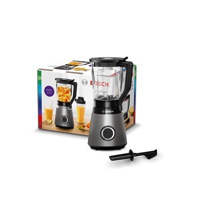 Bosch | VitaPower Serie 4 Blender | MMB6172S | Tabletop | 1200 W | Jar material Glass | Jar capacity 1.5 L | Ice crushing | Blac Bosch | VitaPower Serie 4 Blender | MMB6172S | Tabletop | 1200 W | Jar material Glass | Jar capacity 1.5 L | Ice crushing | Blac