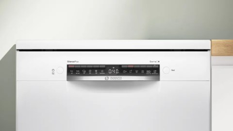 Bosch | Zmywarka | SMS4HMW06E | Wolnostojąca | Szerokość 60 cm | Liczba kompletów naczyń 14 | Liczba programów 6 | Klasa efektyw Bosch | Zmywarka | SMS4HMW06E | Wolnostojąca | Szerokość 60 cm | Liczba kompletów naczyń 14 | Liczba programów 6 | Klasa efektyw