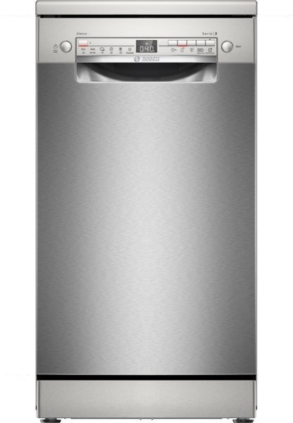 Bosch | Zmywarka | SPS2HMI58E | Wolnostojąca | Szerokość 45 cm | Liczba kompletów naczyń 10 | Liczba programów 6 | Klasa efektyw Bosch | Zmywarka | SPS2HMI58E | Wolnostojąca | Szerokość 45 cm | Liczba kompletów naczyń 10 | Liczba programów 6 | Klasa efektyw