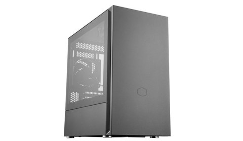 Cooler Master Silencio S400 with Steel side panel Black Mini ITX, Micro ATX Power supply included No Cooler Master Silencio S400 with Steel side panel Black Mini ITX, Micro ATX Power supply included No