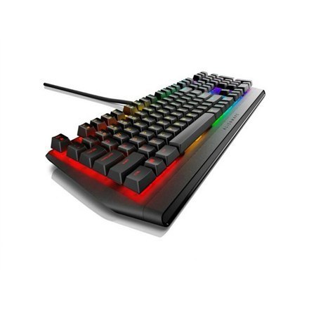 Dell | Alienware RGB AW410K | Mechaniczna klawiatura do gier | Przewodowa | Światło LED RGB | USA | Ciemna strona księżyca | Kla Dell | Alienware RGB AW410K | Mechaniczna klawiatura do gier | Przewodowa | Światło LED RGB | USA | Ciemna strona księżyca | Kla