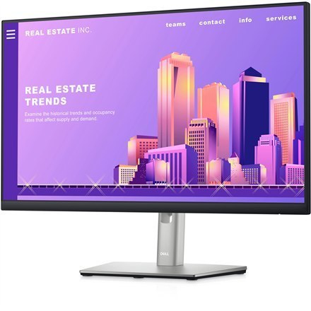 Dell | P2422H | 24 " | IPS | FHD | 16:9 | 5 ms | 250 cd/m² | Silver | Audio | HDMI ports quantity 1 | 60 Hz