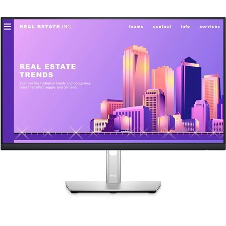 Dell | P2422H | 24 " | IPS | FHD | 16:9 | 5 ms | 250 cd/m² | Silver | Audio | HDMI ports quantity 1 | 60 Hz