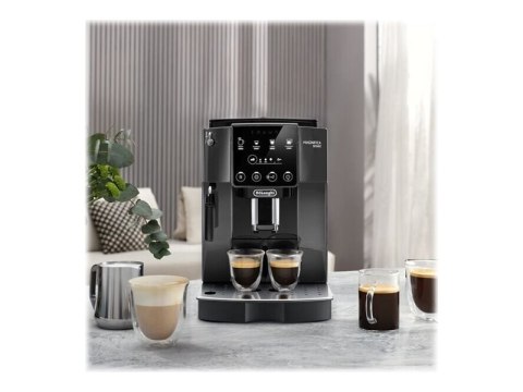 Delonghi | Magnifica Start ECAM220.22GB | Pump pressure 15 bar | Built-in milk frother | Automatic | 1450 W | Black Delonghi | Magnifica Start ECAM220.22GB | Pump pressure 15 bar | Built-in milk frother | Automatic | 1450 W | Black