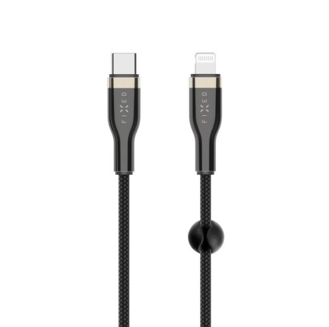 Fixed | Braided Cable USB-C/Lightning, 1.2 m | FIXDB-CL12-BK Fixed | Braided Cable USB-C/Lightning, 1.2 m | FIXDB-CL12-BK