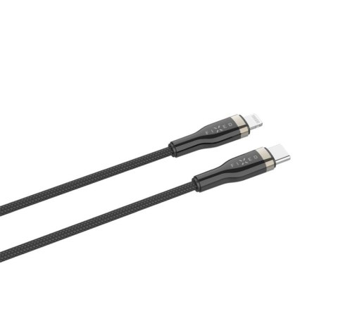 Fixed | Braided Cable USB-C/Lightning, 1.2 m | FIXDB-CL12-BK Fixed | Braided Cable USB-C/Lightning, 1.2 m | FIXDB-CL12-BK