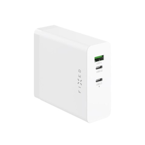 Fixed Charging Station 2xUSB-C/1xUSB, GaN, PD 3.1 support, 140W | FIXCG140-2C1A-WH Fixed Charging Station 2xUSB-C/1xUSB, GaN, PD 3.1 support, 140W | FIXCG140-2C1A-WH