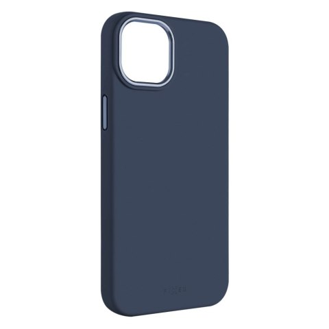 Fixed | MagFlow | Back cover | Apple | iPhone 15 | Liquid silicon | Blue Fixed | MagFlow | Back cover | Apple | iPhone 15 | Liquid silicon | Blue