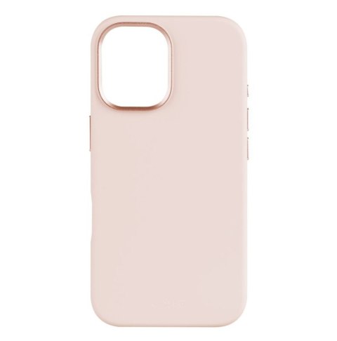 Fixed MagFlow | Back cover | Apple | iPhone 16 | Liquid silicon | Pink Fixed MagFlow | Back cover | Apple | iPhone 16 | Liquid silicon | Pink