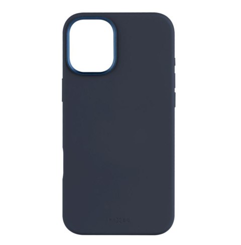 Fixed MagFlow | Back cover | Apple | iPhone 16 Plus | Liquid silicon | Blue Fixed MagFlow | Back cover | Apple | iPhone 16 Plus | Liquid silicon | Blue