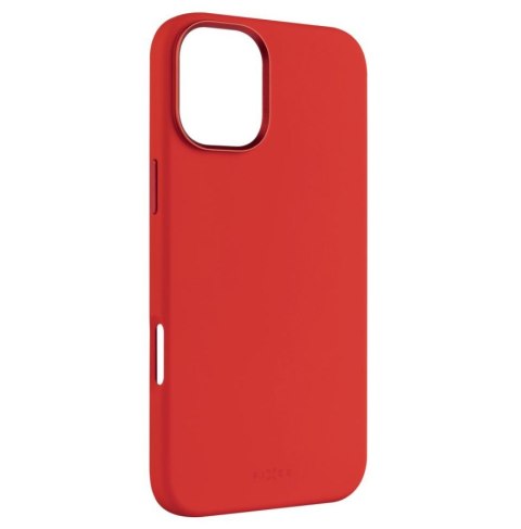 Fixed MagFlow | Back cover | Apple | iPhone 16 Plus | Liquid silicon | Red Fixed MagFlow | Back cover | Apple | iPhone 16 Plus | Liquid silicon | Red