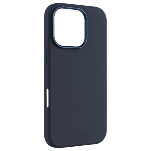 Fixed MagFlow | Back cover | Apple | iPhone 16 Pro | Liquid silicon | Blue Fixed MagFlow | Back cover | Apple | iPhone 16 Pro | Liquid silicon | Blue