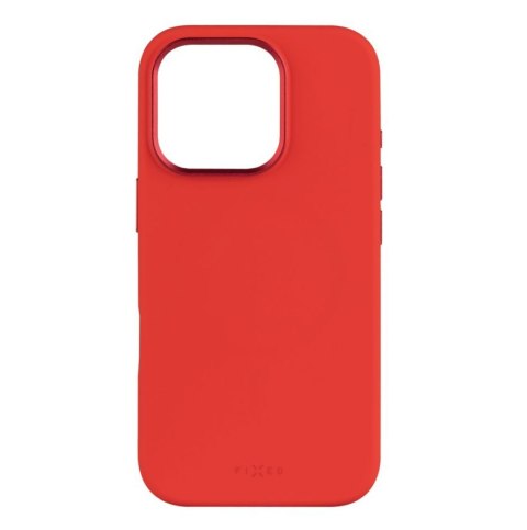 Fixed MagFlow | Back cover | Apple | iPhone 16 Pro | Liquid silicon | Red Fixed MagFlow | Back cover | Apple | iPhone 16 Pro | Liquid silicon | Red