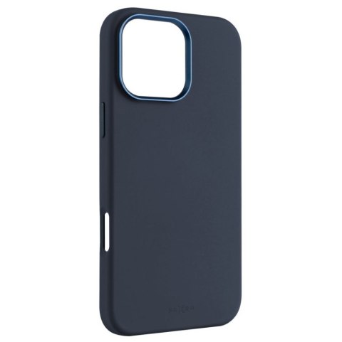 Fixed MagFlow | Back cover | Apple | iPhone 16 Pro Max | Liquid silicon | Blue Fixed MagFlow | Back cover | Apple | iPhone 16 Pro Max | Liquid silicon | Blue