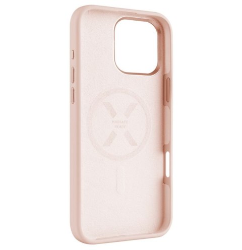 Fixed MagFlow | Back cover | Apple | iPhone 16 Pro Max | Liquid silicon | Pink Fixed MagFlow | Back cover | Apple | iPhone 16 Pro Max | Liquid silicon | Pink