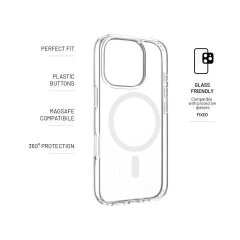Fixed | MagPure | Back Cover | Apple | iPhone SE (2025) | TPU | Clear Fixed | MagPure | Back Cover | Apple | iPhone SE (2025) | TPU | Clear