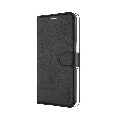 Fixed Opus | Book Case | Apple | iPhone 16 Plus | Leather | Black Fixed Opus | Book Case | Apple | iPhone 16 Plus | Leather | Black