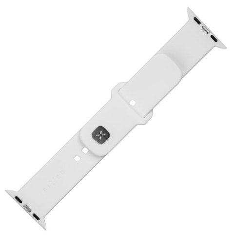 Fixed | Sporty Strap Set for Apple Watch 42/44/45 mm | 170-235 mm | White | Silicone Fixed | Sporty Strap Set for Apple Watch 42/44/45 mm | 170-235 mm | White | Silicone