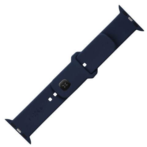 Fixed | Sporty Strap Set for Apple Watch Ultra 49mm | 180-250 mm | Blue | Silicone Fixed | Sporty Strap Set for Apple Watch Ultra 49mm | 180-250 mm | Blue | Silicone