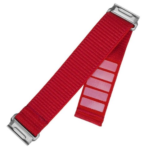 Fixed | Sporty Strap for Garmin QuickFit 22mm | 160-210 mm | Red | Nylon Fixed | Sporty Strap for Garmin QuickFit 22mm | 160-210 mm | Red | Nylon
