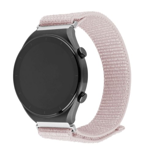 Fixed | Sporty Strap with Quick Release 20mm for Smartwatch | 160-210 mm | Rose Gold | Nylon Fixed | Sporty Strap with Quick Release 20mm for Smartwatch | 160-210 mm | Rose Gold | Nylon
