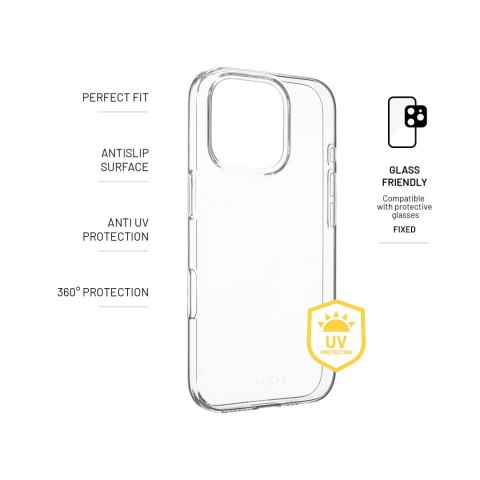Fixed | Story AntiUV | Back Cover | Apple | iPhone 16 Pro | TPU | Clear Fixed | Story AntiUV | Back Cover | Apple | iPhone 16 Pro | TPU | Clear