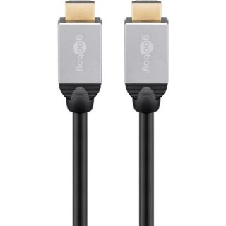 Goobay 75053 HighSpeed HDMI™ connection cable with Ethernet, 1m