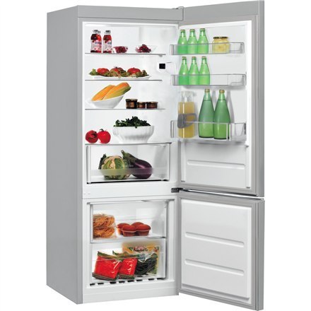 INDESIT | LI6 S1E S | Refrigerator | Energy efficiency class F | Free standing | Combi | Height 158.8 cm | Fridge net capacity 1 INDESIT | LI6 S1E S | Refrigerator | Energy efficiency class F | Free standing | Combi | Height 158.8 cm | Fridge net capacity 1