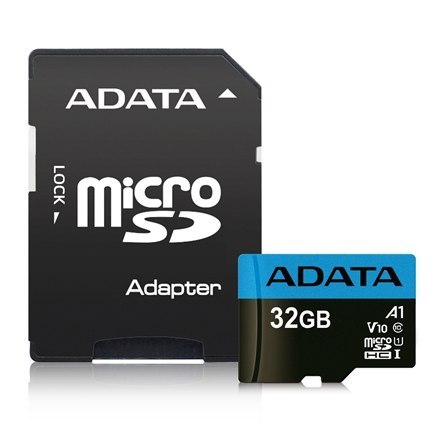 Karta Pamięci ADATA Premier UHS-I 32 GB microSDHC Klasy 10 z Adapterem Karta Pamięci ADATA Premier UHS-I 32 GB microSDHC Klasy 10 z Adapterem
