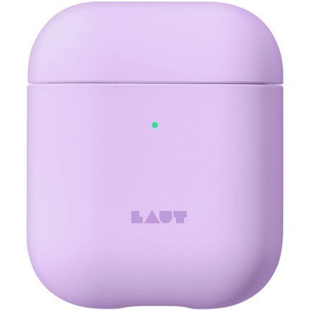 LAUT PASTELS for AirPods 1/2 Violet, Polycarbonate, Charging Case, Apple AirPods 1/2 LAUT PASTELS for AirPods 1/2 Violet, Polycarbonate, Charging Case, Apple AirPods 1/2