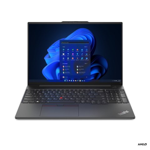 Lenovo | ThinkPad E16 (Gen 1) | Graphite Black | 16 " | IPS | WUXGA | 1920 x 1200 pixels | Anti-glare | AMD Ryzen 5 | 7530U | 16 Lenovo | ThinkPad E16 (Gen 1) | Graphite Black | 16 " | IPS | WUXGA | 1920 x 1200 pixels | Anti-glare | AMD Ryzen 5 | 7530U | 16