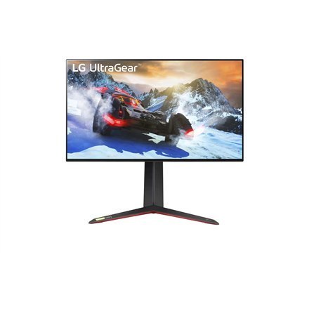LG | 27GP95R-B | 27 " | IPS | UHD | 3840 x 2160 | 16:9 | 1 ms | 400 cd/m² | Black | HDMI ports quantity 2 | 144 Hz LG | 27GP95R-B | 27 " | IPS | UHD | 3840 x 2160 | 16:9 | 1 ms | 400 cd/m² | Black | HDMI ports quantity 2 | 144 Hz