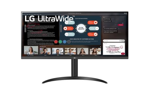 LG | 34WP550-B | 34 " | IPS | UltraWide Full HD | 21:9 | 75 Hz | 5 ms | 2560 x 1080 pixels | 200 cd/m² | Headphone Out | HDMI po LG | 34WP550-B | 34 " | IPS | UltraWide Full HD | 21:9 | 75 Hz | 5 ms | 2560 x 1080 pixels | 200 cd/m² | Headphone Out | HDMI po