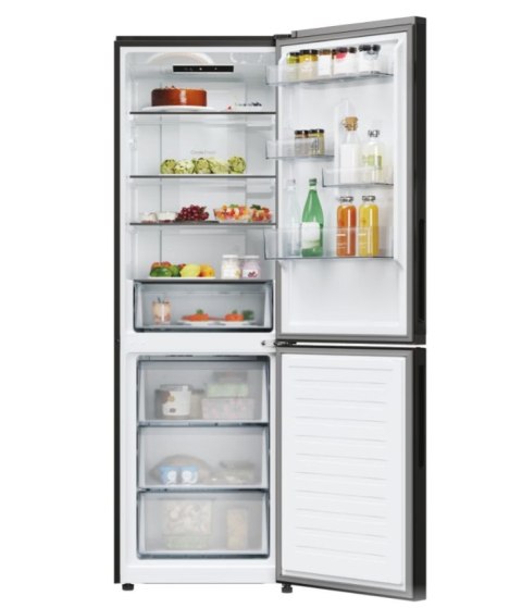 Lodówka Candy | CNCQ2T618EB | Klasa efektywności energetycznej E | Wolnostojąca | Kombi | Wysokość 185 cm | System No Frost | Po Lodówka Candy | CNCQ2T618EB | Klasa efektywności energetycznej E | Wolnostojąca | Kombi | Wysokość 185 cm | System No Frost | Po