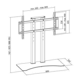 Logilink BP0024 TV Tabletop stand, 37"-65 Logilink
